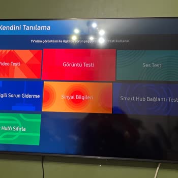 Samsung TV'de Sürekli Ekran Sorunu