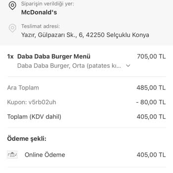 İptal Edilen Siparişle İftar Krizi: McDonald's Hayal Kırıklığı