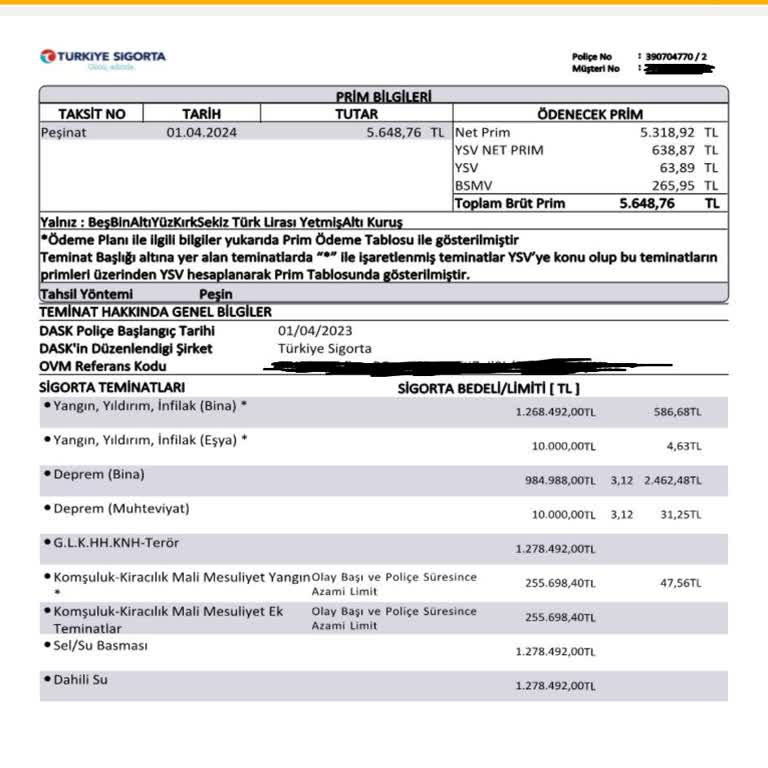 Zorunlu Konut Sigortası Yenilemesi Mağduriyeti