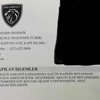 Peugeot 408 Boya Hatası: Hayal Kırıklığı Ve Mağduriyet