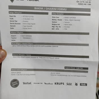 Tefal Robot Süpürge Hayal Kırıklığı: Çözüm Bekliyoruz!