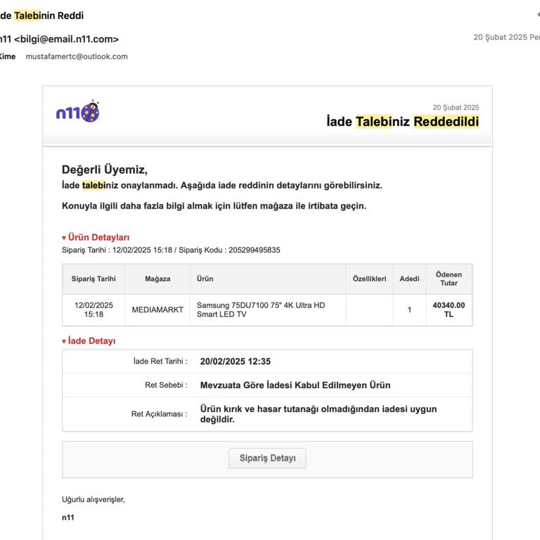 Hasarlı Ürün İadesinde Mağduriyet Ve İlgisizlik