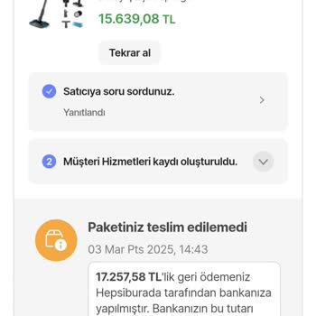 Satıcı Ürünü Gerekçesiz İptal Etti Ve Fiyatı Arttırarak Başka Sitede Satıyor
