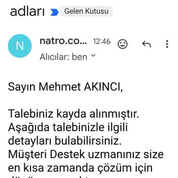 Natro Hosting'in Müşteri İradesi Dışında Yaptığı Alan Adı Satışı