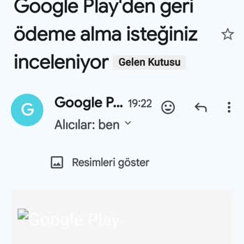 Google Play'den Haksız İade Reddedilmesi