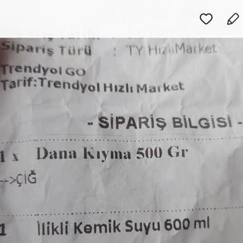 Eksik Gelen Sipariş Ve İade Sorunu