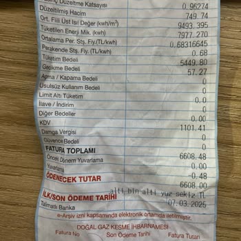 Fatura Farkının İncelenmesine Engel Olan Online İşlem Sorunu