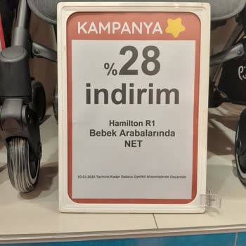 İndirim Sözü Tutulmayan Bebek Arabası Alışverişi