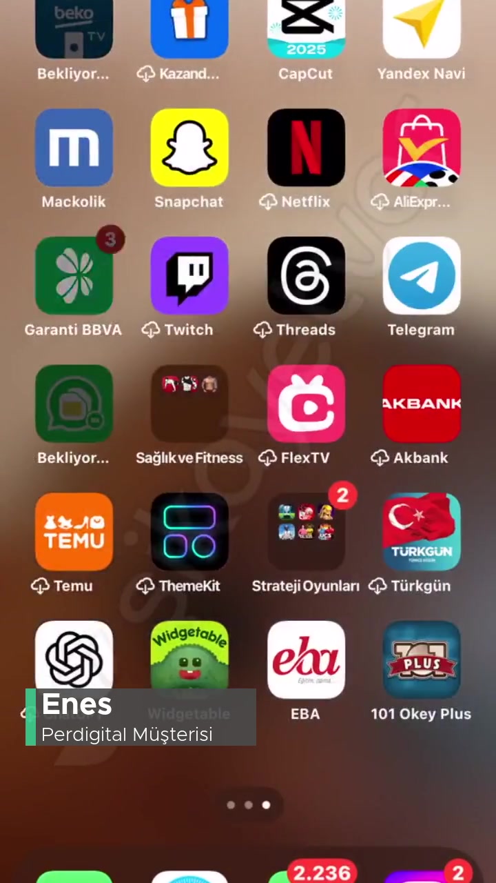 Bakiyem Yüklenmedi Perdigital'de videonun kapak resmi