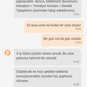 Trendyol'dan Fatura Talebim Sürekli Erteleniyor