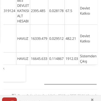 BES Paramın Haksız Yere Havuza Aktarılması