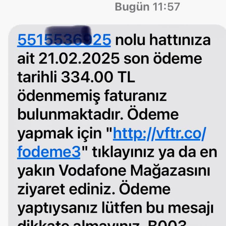 Vodafone Cayma Bedeli Ve Haksız Tahakkuk Sorunu