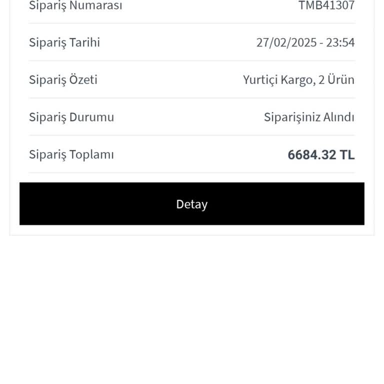 The Moose Bay'den Sipariş Sonrası İletişim Sorunu