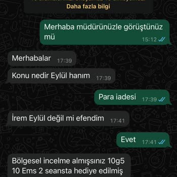 Güzellik Merkezinde Hizmet Aksaklıkları Ve Para İadesi Sorunu