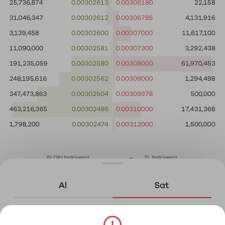 Paribu'da Sürekli Karşılaşılan Sistem Hatası