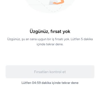 İş Fırsatlarının Görünmemesi Ve Bekleme Sorunu