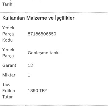 Kombi Servis Ücretleri Hakkında Haksız Tahsilat İddiası