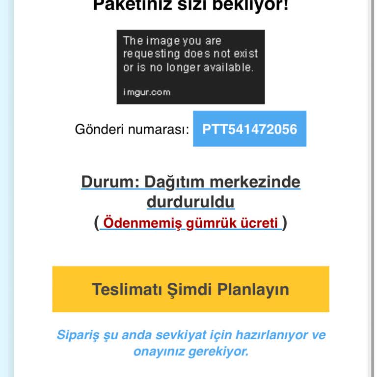 İzinsiz Kargo Ve Gümrük Ödemesi Mağduriyeti