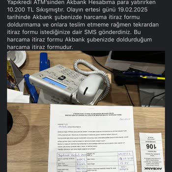 ATM'de Sıkışan Paranın Peşinde: Akbank İle Yaşanan Müşteri Hizmetleri Çıkmazı