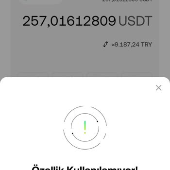 Okx TR Hesabında USDT İşlemleri Engelleniyor