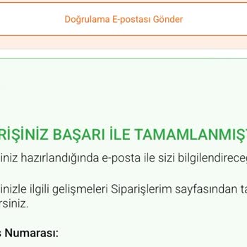 E-posta Doğrulama Sorunu: Siparişimi Göremiyorum!