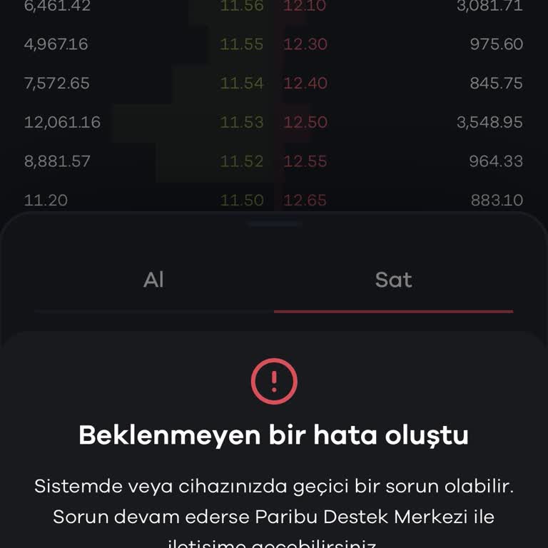 Paribu Erişim Sorunu: Yatırımlar Tehlikede!