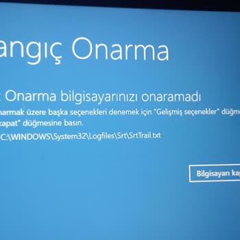 Monster Notebook Tulpar T5'te Mavi Ekran Çıkmazı