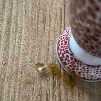 Kahve Keyfi Cam Parçasıyla Mahvoldu