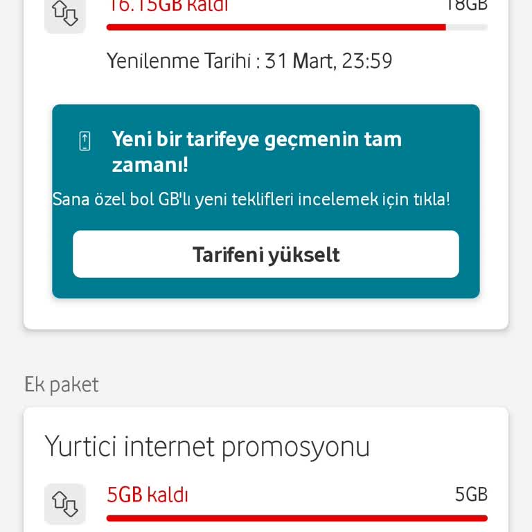 Hediye İnternet Kullanılamıyor, Müşteri Hizmetleri Yetersiz