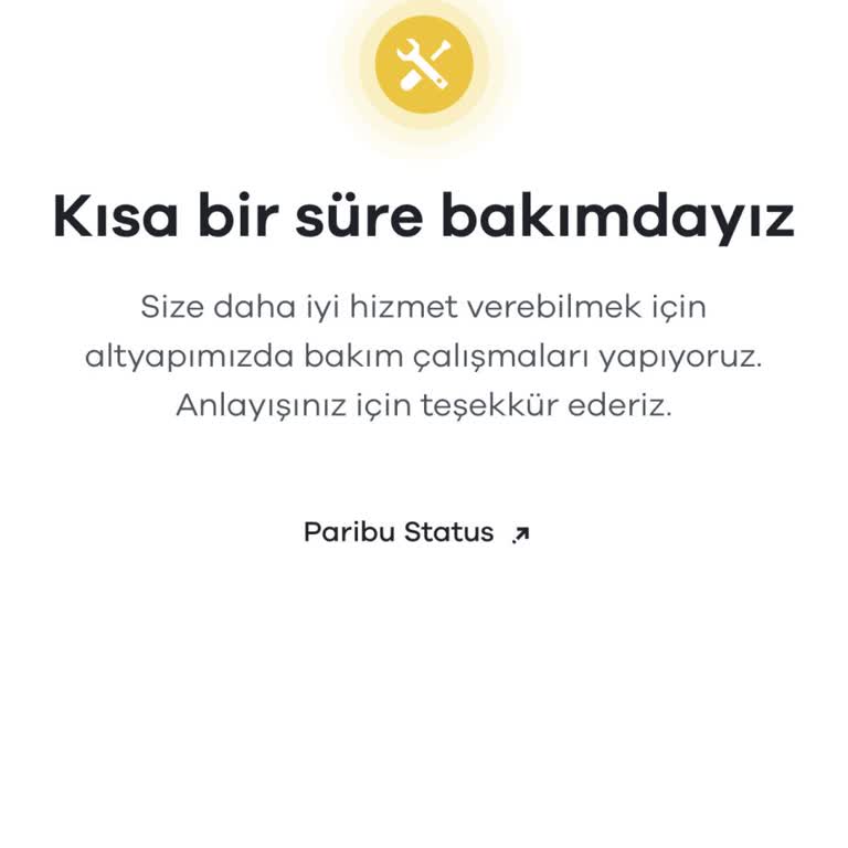 Paribu Erişim Sorunu Ve Mağduriyet