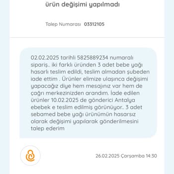 Ebebek'te Çözüm Süreci Çıkmazı: Hasarlı Ürün İadesinde 1 Ayı Aşan Bekleyiş