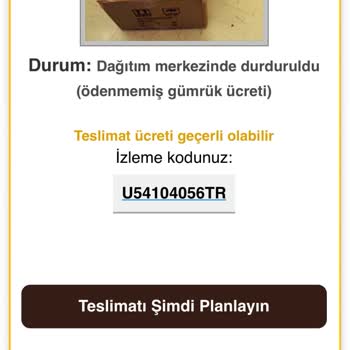 Beklenmedik Kargo Ve Gümrük Ücretleri Şoku