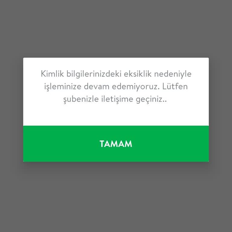 TEB Bankası'nda Kimlik Bilgisi Sorunu Ve Çözüm Eksikliği