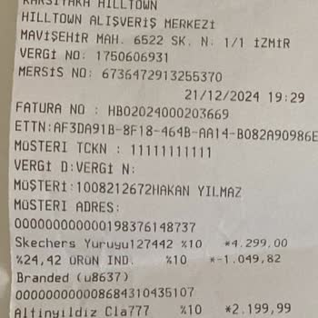 Severek Alınan Skechers Ayakkabıda Beklenmedik Yırtılma: Değişim Veya İade Talebi