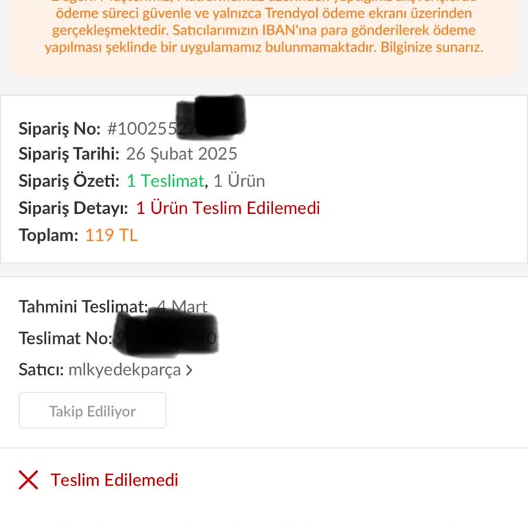 Teslim Edilmeyen Kargolar Ve İlgisiz Müşteri Hizmetleri