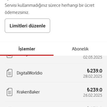 Vodafone'dan İzinsiz Abonelik Ve Ücretlendirme Şoku