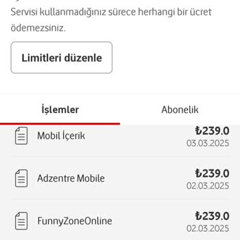 Vodafone'dan İzinsiz Abonelik Ve Ücretlendirme Şoku