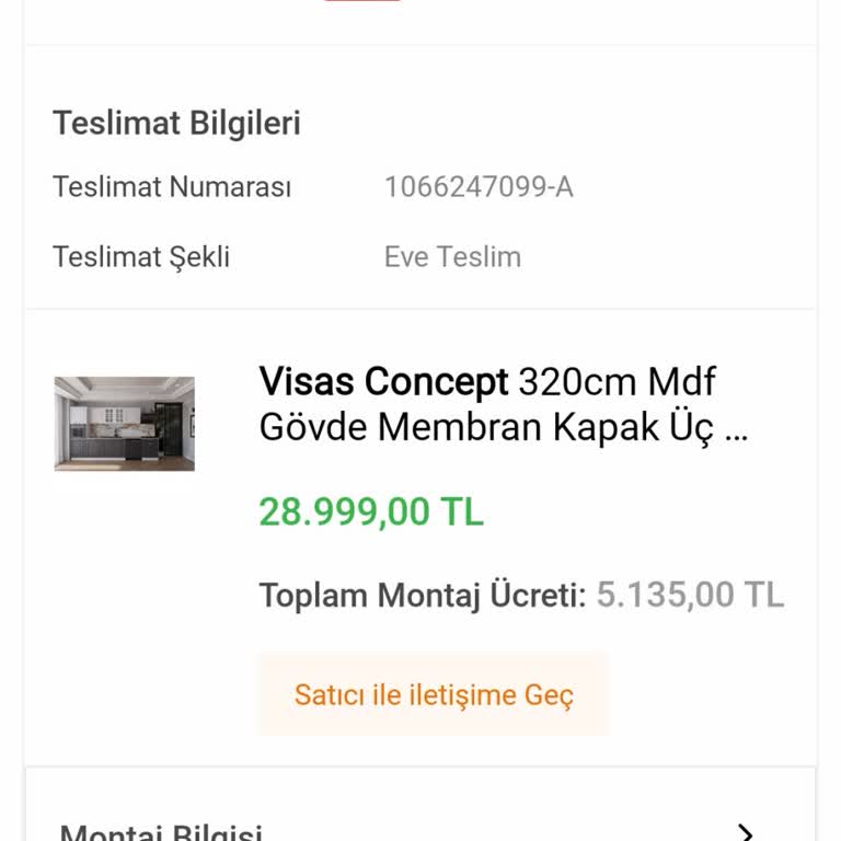 Koçtaş Mutfak Teslimatında Güven Sarsan Gecikme