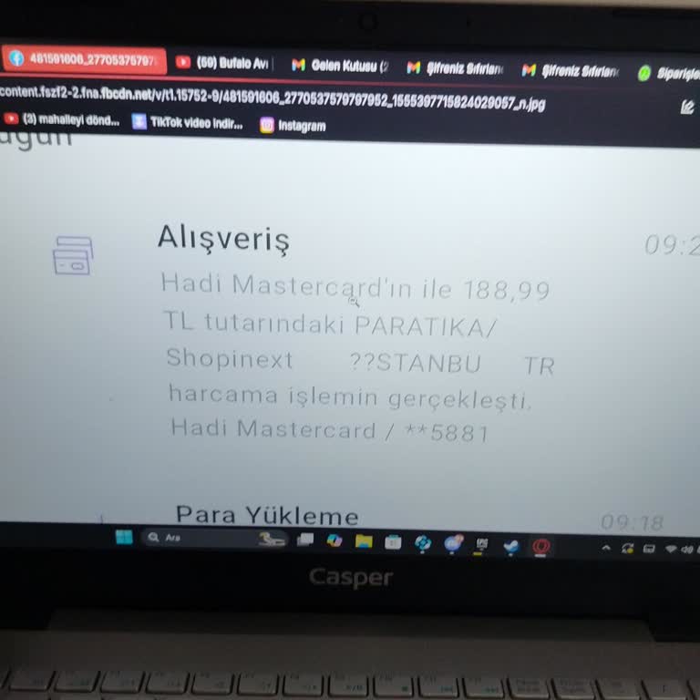 Sipariş Verdim, Hesabım Gelmedi!