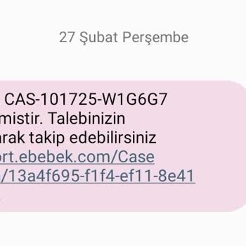 Ebebek'te İade Süresi Dolmadan İade Yapılamadı!