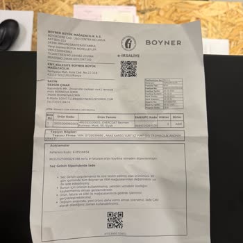 Boyner Alışverişinde Yaşanan Hayal Kırıklığı