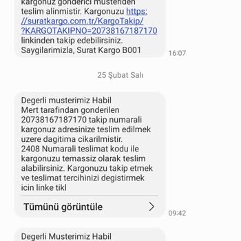 Yanlış Adrese Teslim Edilen Paket Ve Ulaşılamayan Müşteri Hizmetleri