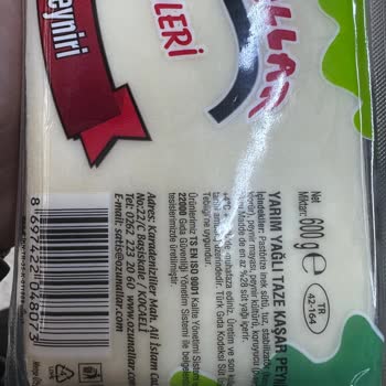 Kaşar Peynirinde Hijyen Sorunu