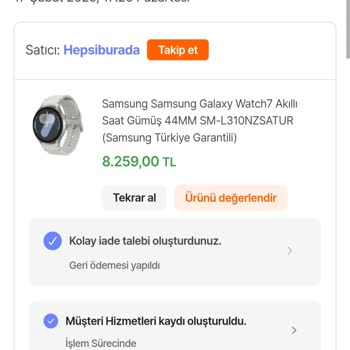 İade Sürecinde Aksaklık Ve Müşteri Hizmetleri Sorunu