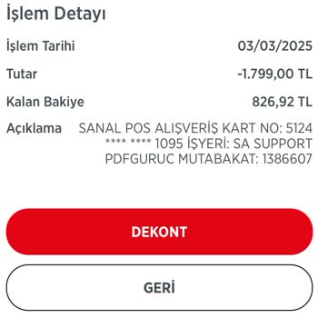 İzinsiz Yıllık Abonelik Ücreti Çekimi