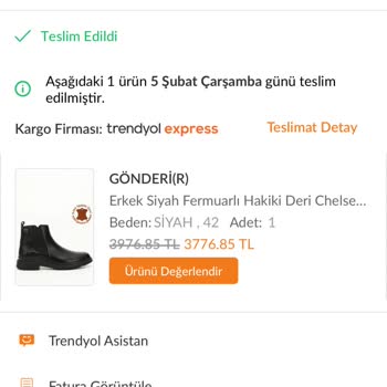 Gön Deri'den Aldığım Bot Hem Kalitesiz Çıktı Hem De Fiyatı Düşürüldü!