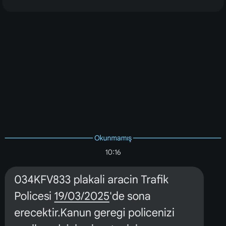 Yetkisiz SMS İle Kimlik Bilgilerimin Kullanımı