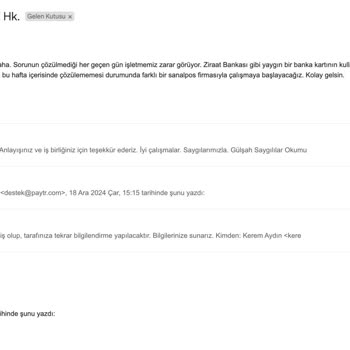 Paytr İle Ziraat Bankası Entegrasyon Sorunu Çözülmüyor