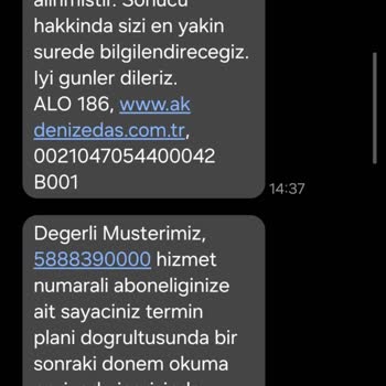 Elektrik Faturası Okunmama Sorunu Ve Hizmet Aksaklığı