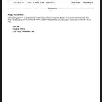 İade İşlemi Yapılmadı, Firma İlgisiz Ve Yanıltıcı